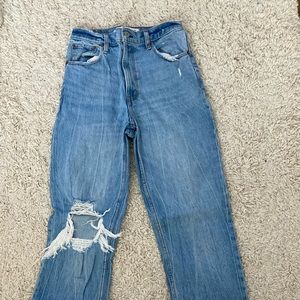Abercrombie 90s Straight Ultra High Rise Jeans
